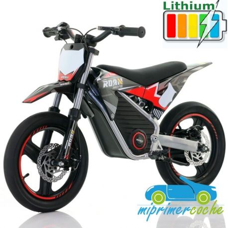 Moto eléctrica para niños WARRIOR 36V 350W MX-E350 SUPERMOTARD Litio 14''