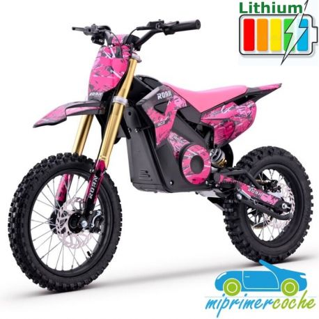 Pit Bike eléctrica para niños E903 XL 48V 1800W 14/12'' Batería Litio