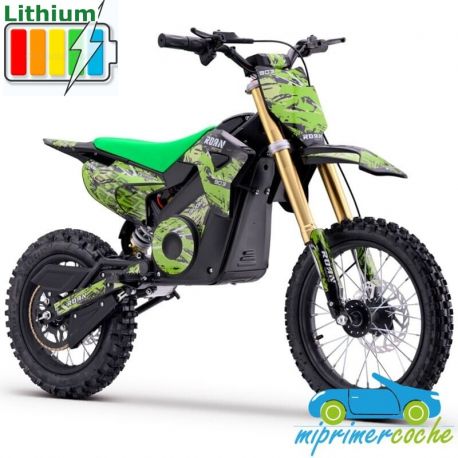 Pit Bike eléctrica para niños E903 XL 48V 1800W 14/12'' Batería Litio