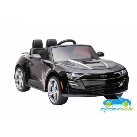 Coche Eléctrico Infantil Chevrolet Camaro 12v 2.4G Negro