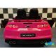 Coche Eléctrico Infantil Chevrolet Camaro 12v 2.4G Rosa