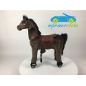 CABALLO DE JUGUETE MARRÓN OSCURO pequeño