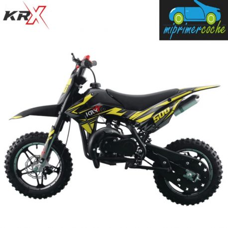 Minimoto de gasolina para niños CROSS R-500 49CC 2 tiempos