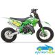 Pit Bike Minicross 50M-2 50cc 2 Tiempos para Niños | Moto de Gasolina 12''