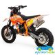Pit Bike Minicross 50M-2 50cc 2 Tiempos para Niños | Moto de Gasolina 12''