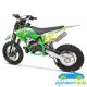 Pit Bike Minicross 50M-2 50cc 2 Tiempos para Niños | Moto de Gasolina 12''