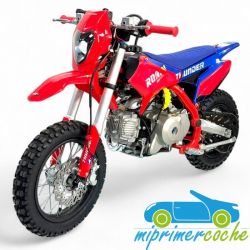 Pit bike de gasolina para niños THUNDER 90CC automático 4 tiempos 12''