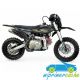 Pit bike de gasolina para niños THUNDER 90CC automático 4 tiempos 12'