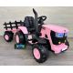 Tractor Eléctrico para Niños FASTRAC 12v 2.4G con remolque