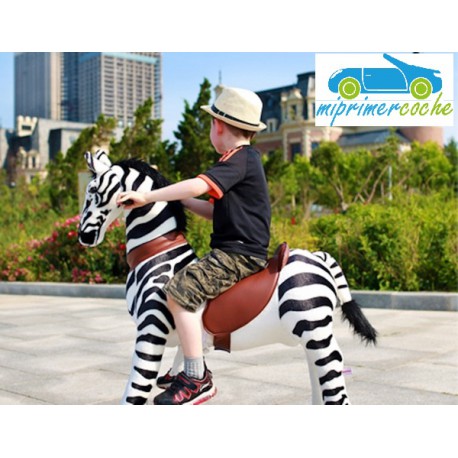 PONI CEBRA DE JUGUETE mediano