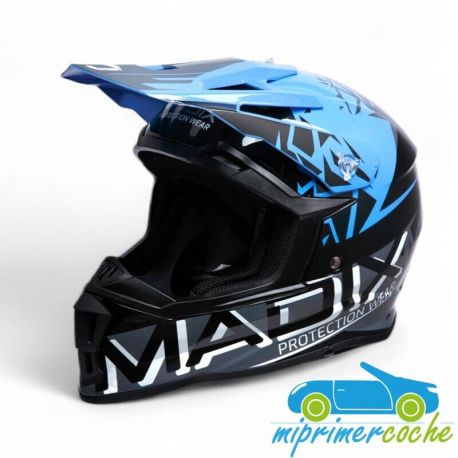 Casco Cross Niño Madix | Seguro, cómodo y homologado