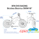 Bicicleta eléctrica para niños RFN EVO 36V 500W 18''