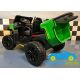 Camión Granjero Infantil RIDER VERDE 12V 4X4 2 PLAZAS CON VOLQUETE