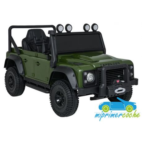 Coche eléctrico infantil Land Rover Defender 110 SVX 24V