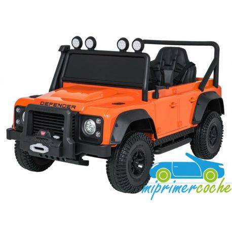 Coche eléctrico infantil Land Rover Defender 110 SVX 24V