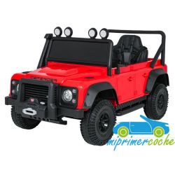 Coche eléctrico infantil Land Rover Defender 110 SVX 24V