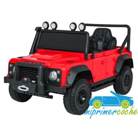 Coche eléctrico infantil Land Rover Defender 110 SVX 24V