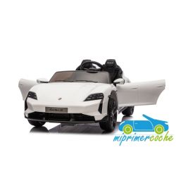 Coche Eléctrico para Niños Porsche Taycan Turbo S 24V 2 Plazas Mando 2.4G