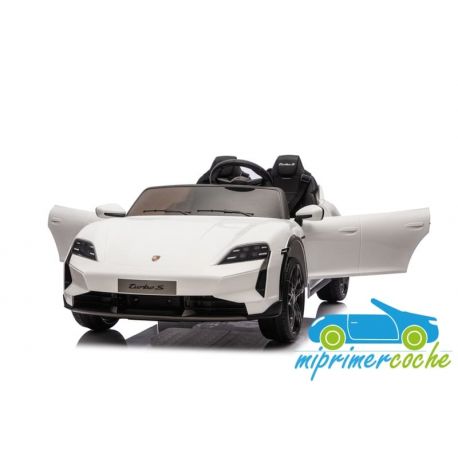Coche Eléctrico para Niños Porsche Taycan Turbo S 24V 2 Plazas Mando 2.4G