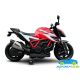 Moto Eléctrica Niños KTM 1290 Superduke 12V con estabilizadoras