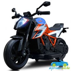 Moto Eléctrica Niños KTM 1290 Superduke 12V con estabilizadoras