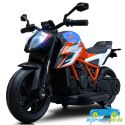 Moto Eléctrica Niños KTM 1290 Superduke 12V con estabilizadoras