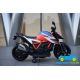Moto Eléctrica Niños KTM 1290 Superduke 12V con estabilizadoras