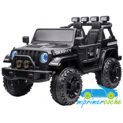Coche Eléctrico para Niños JEEP Gravity 12V | 2 Plazas | Control 2.4G