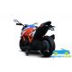 Moto Eléctrica Niños KTM 1290 Superduke 12V con estabilizadoras
