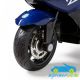 Moto Eléctrica de Policía Nacional para Niños 24V Biplaza