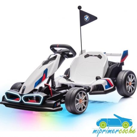 GO-Kart Eléctrico 24V para Niños BMW con Función de Derrape