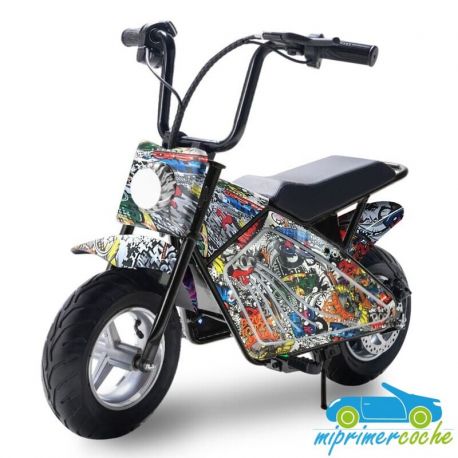 MiniMoto eléctrica para niños Rexo 36v 300w 10''