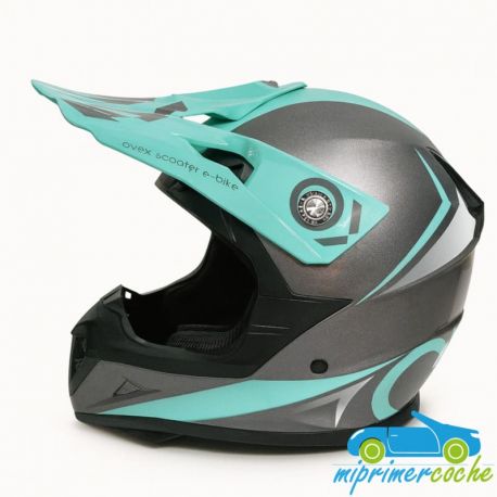 Casco Moto Cross Infantil KRX E-Bike Homologado S-XL