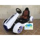 Kart Eléctrico Infantil GO CART FC-8818 12V blanco con mando 2.4G