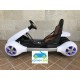 Kart Eléctrico Infantil GO CART FC-8818 12V blanco con mando 2.4G