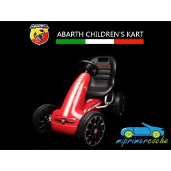 Kart a Pedales para niños FIAT ABARTH ROJO 