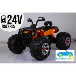Quads Eléctrico para Niños ATV MONSTER 24V Naranja