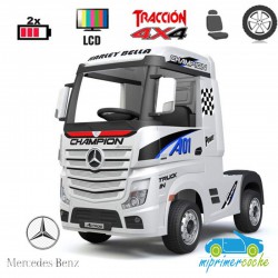 Camión MERCEDES ACTROS 4x4 12v MP4 PINTURA METALIZADA