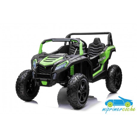 Coche Para Niños BUGGY UTV XXL 24V VERDE 2 PLAZAS 