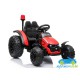 TRACTOR ELÉCTRICO INFANTIL CON REMOLQUE MI PRIMER COCHE ROJO 12V