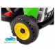 Tractor Eléctrico para Niños BLOW TRUCK 12v VERDE 2.4G con remolque