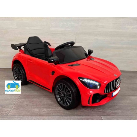 Coche Eléctrico Infantil MERCEDES GTR ROJO 12V mando distancia 2.4G