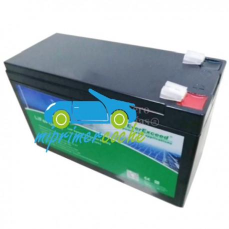 Batería Litio Fosfato de Hierro 12v 7.2 amperios