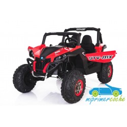 TODOTERRENO ELÉCTRICO INFANTIL BUGGY UTV 4X4 12V 2 PLAZAS 
