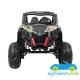 TODOTERRENO ELÉCTRICO INFANTIL BUGGY UTV 4X4 12V 2 PLAZAS