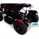 Quads eléctrico infantil COBRA 36V 800W color negro/rojo