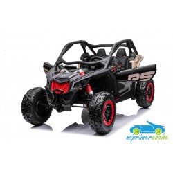 TODOTERRENO ELÉCTRICO INFANTIL BUGGY CAN-AM MAVERICK 24V 4x4 2 PLAZAS 