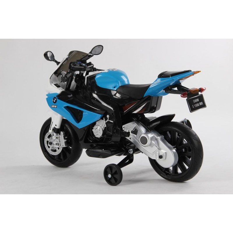 Moto eléctrica para niños BMW RR AZUL