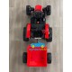 TRACTOR ELÉCTRICO INFANTIL CON REMOLQUE MI PRIMER COCHE ROJO 12V