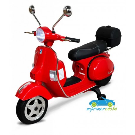 Moto Eléctrica para niños VESPA PIAGGIO CLÁSICA PX-150 12V 